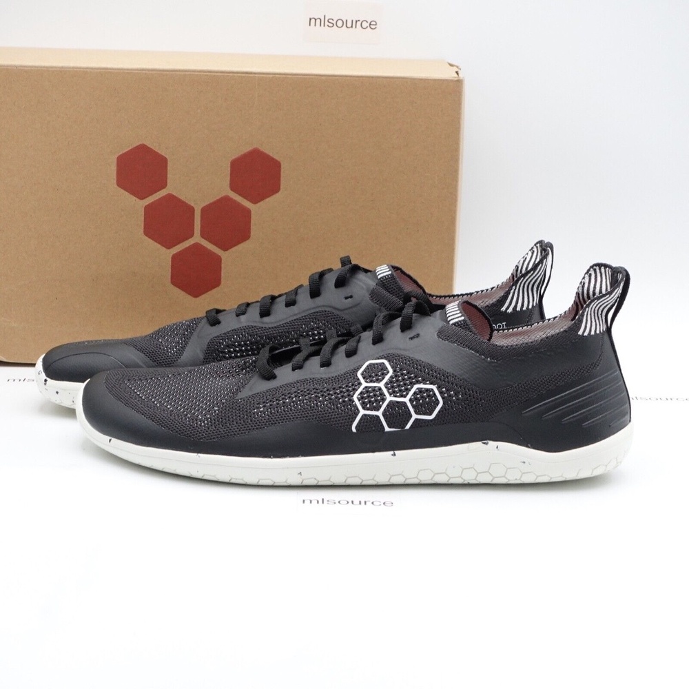 NEW Men's VivoBarefoot Geo Racer Knit Barefoot Sneakers 302054-01